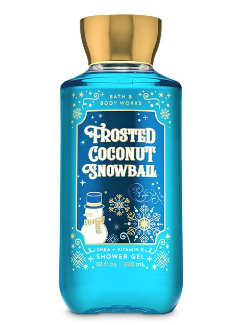 bath and body frosted coconut snowball